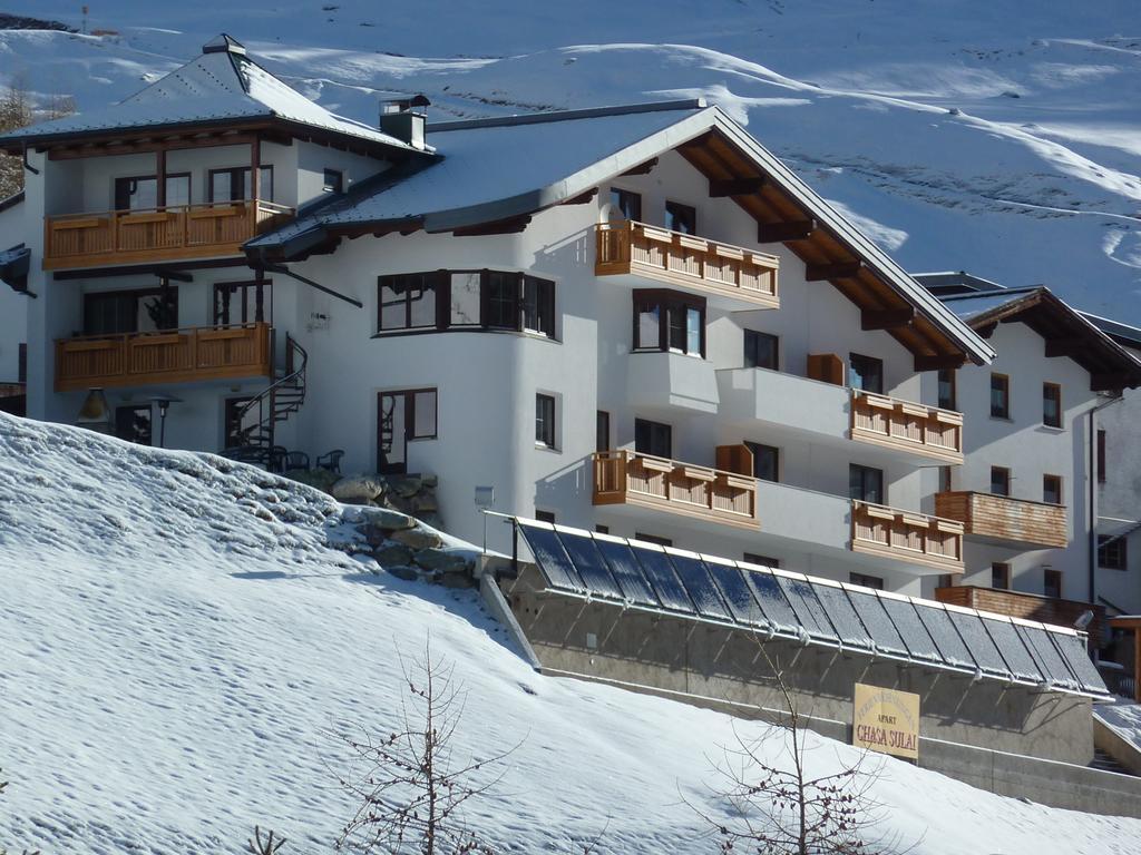 Chasa Sulai Appartements Samnaun Bagian luar foto